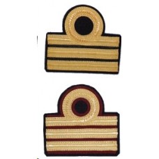 Gradi (paio) per uniforme ordinaria invernale (O.I.) per Primo ufficiale della Marina Mercantile